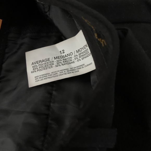 Gloria Vanderbilt Women’s Black Pants - Picture 3 of 3